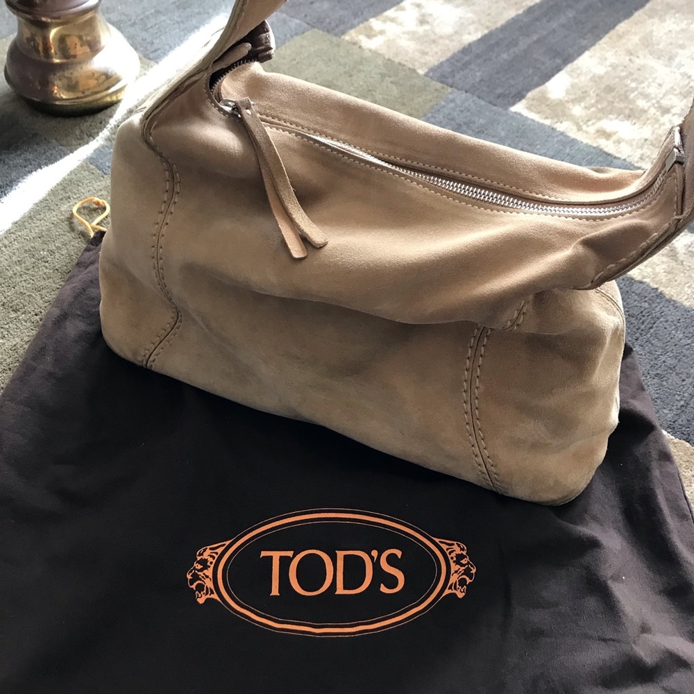 Tods Suede Bag 💼